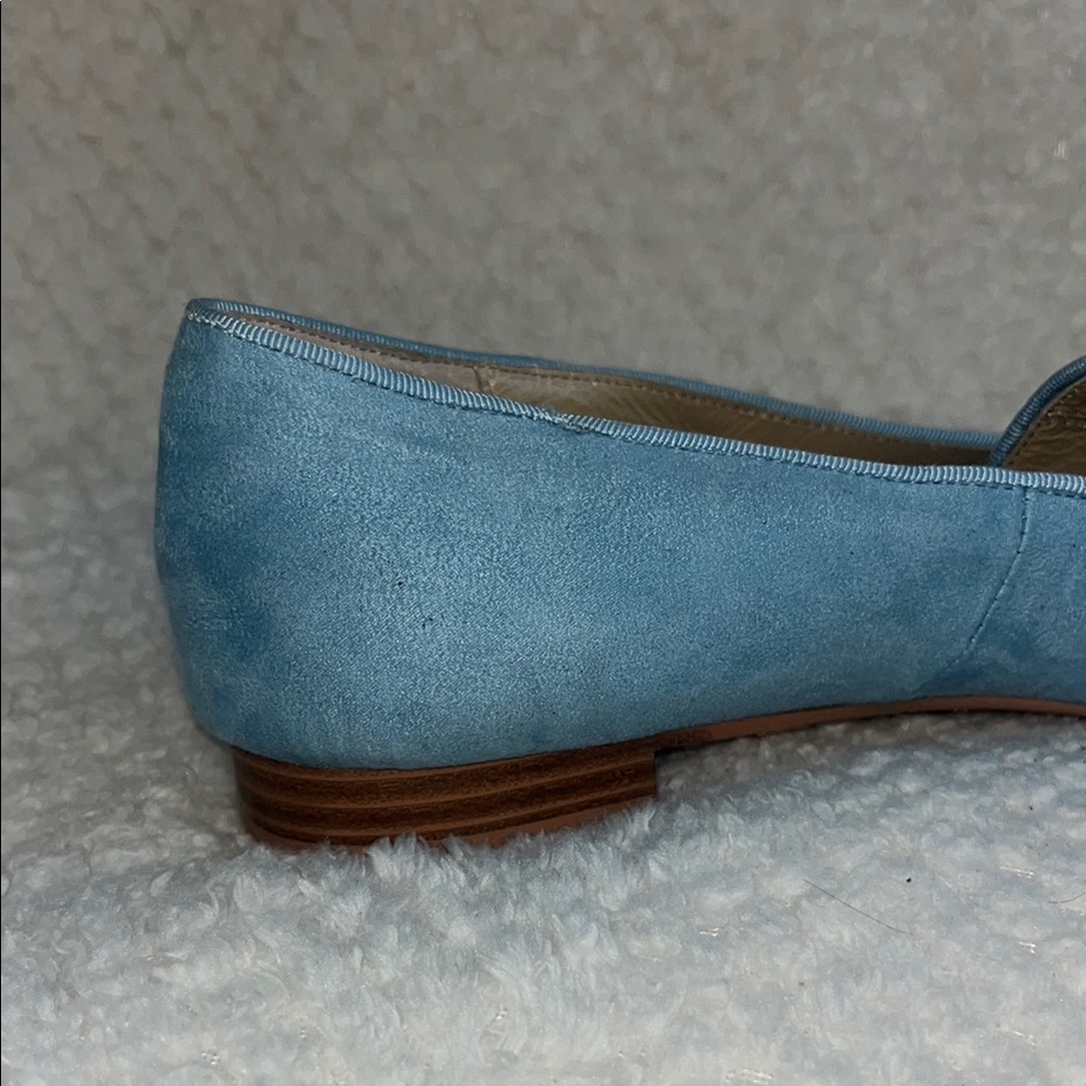 YULL Womens Loafers Blue Embroidered Watermelon and Pineapple size UK 7 US 9 - Picture 9 of 10